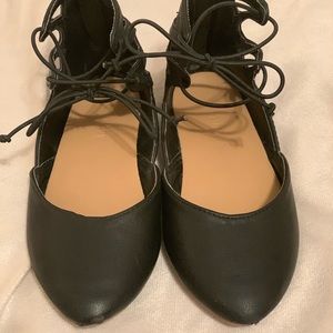 Lace-up Toddler Flats